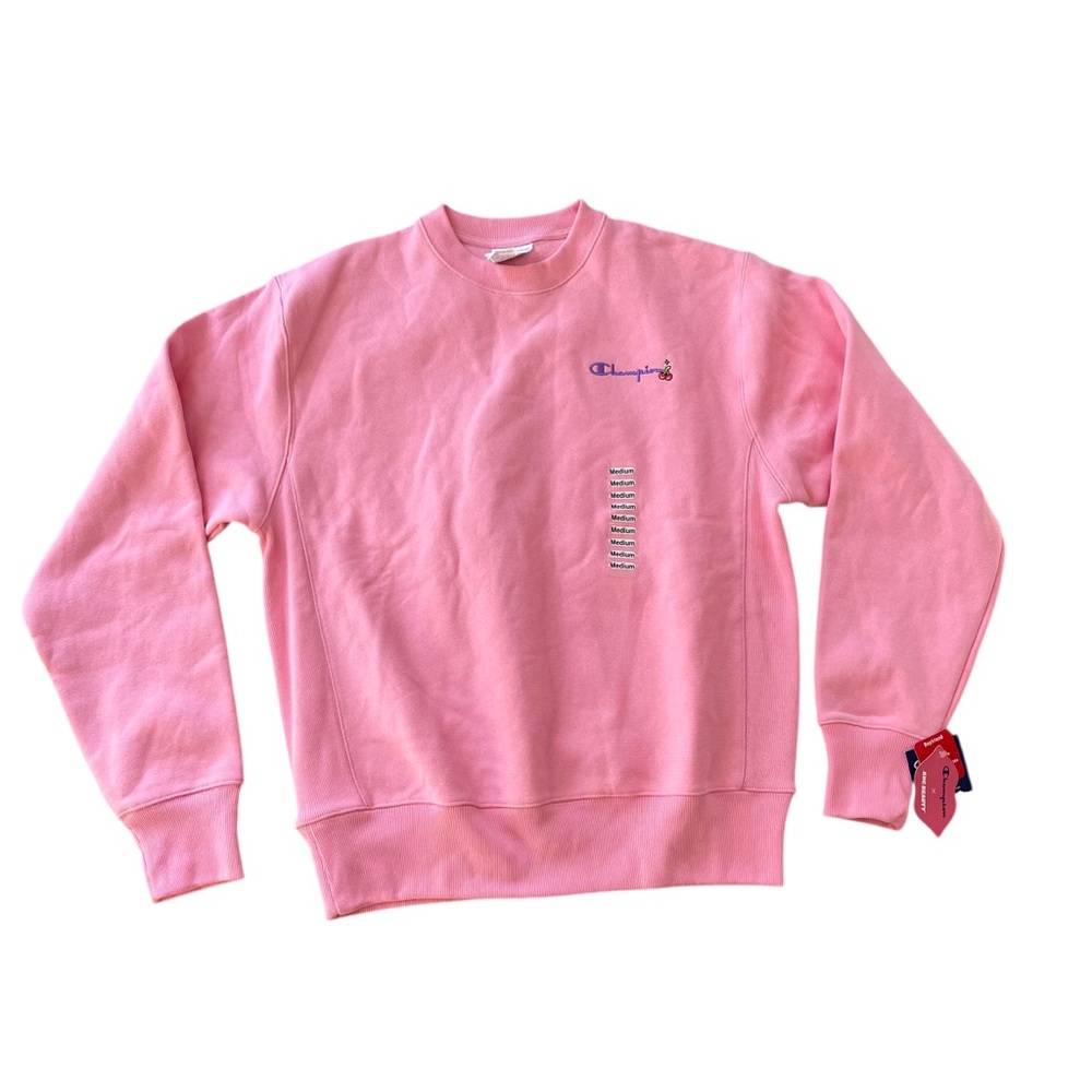 Champion x KNC Beauty Pink Reverse Weave Boyfriend Sweatshirt